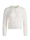 DOLLIE EMBELLISHED CASHMERE CARDIGAN-ECRU-ALICE + OLIVIA