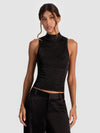 DARCEY METALLIC TANK-ALICE + OLIVIA