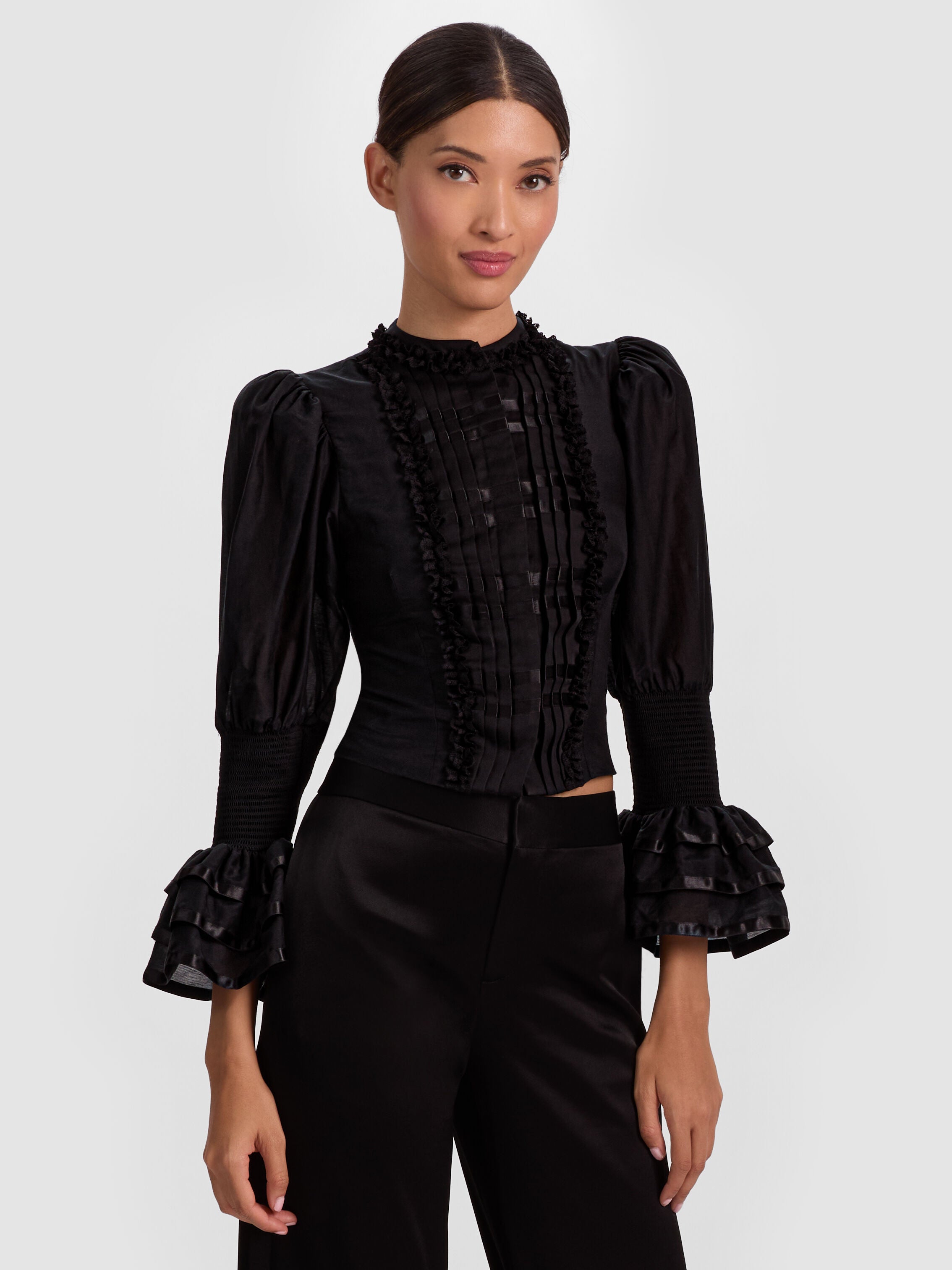 VICKY BLOUSE-ALICE + OLIVIA