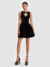 ELLA VELVET MINI DRESS-ALICE + OLIVIA