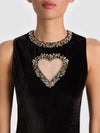 ELLA VELVET MINI DRESS-ALICE + OLIVIA