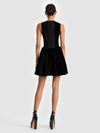 ELLA VELVET MINI DRESS-ALICE + OLIVIA