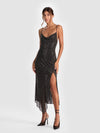 HARMONY EMBELLISHED SLIP DRESS-ALICE + OLIVIA