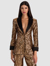 JUSTIN SEQUIN BLAZER-ALICE + OLIVIA