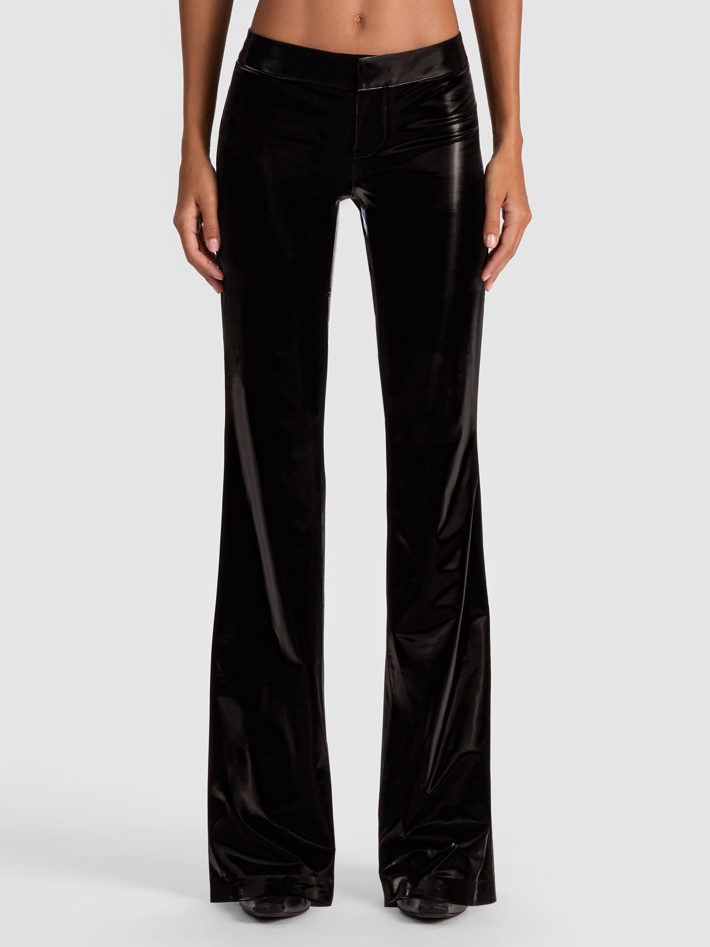 BELLA VEGAN BOOTCUT PANT-ALICE + OLIVIA