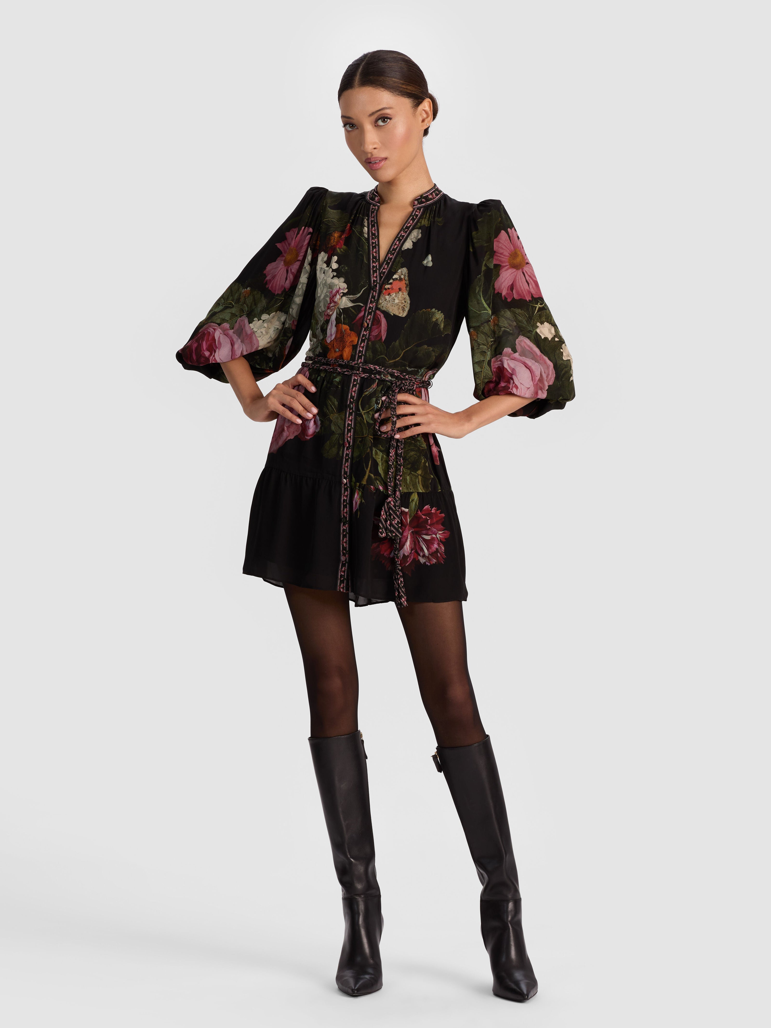 ANTONETTE MINI DRESS-ALICE + OLIVIA