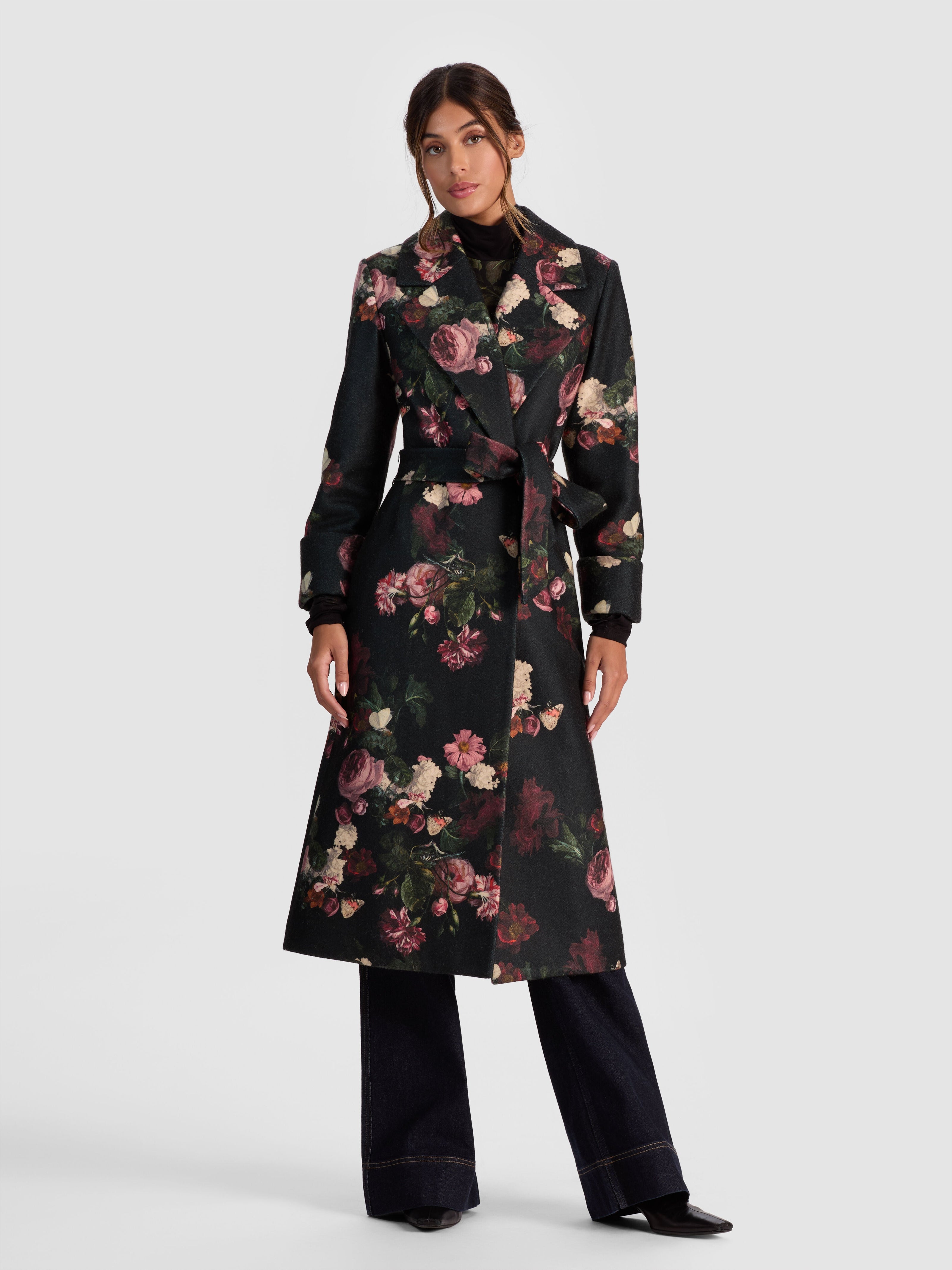 KARLEY WRAP COAT-ALICE + OLIVIA