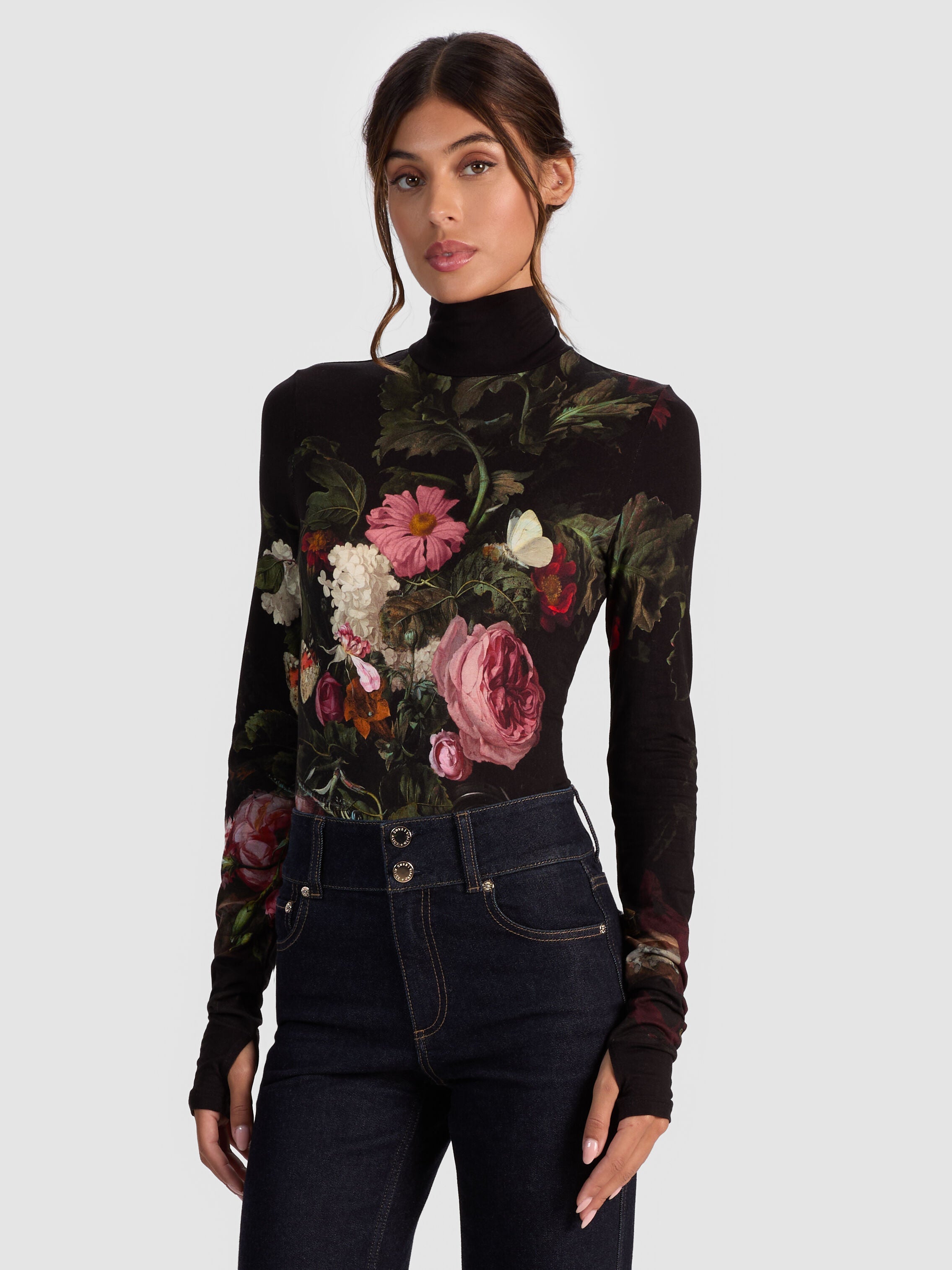 DELAINA TURTLENECK TOP