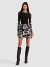 CHARA VEGAN MINI DRESS-ALICE + OLIVIA