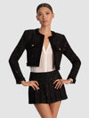 DUMONT EMBELLISHED TWEED JACKET-ALICE + OLIVIA