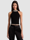 GATZ EMBELLISHED TOP-ALICE + OLIVIA