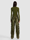 ROBERTA RIBBED TURTLENECK-ALICE + OLIVIA