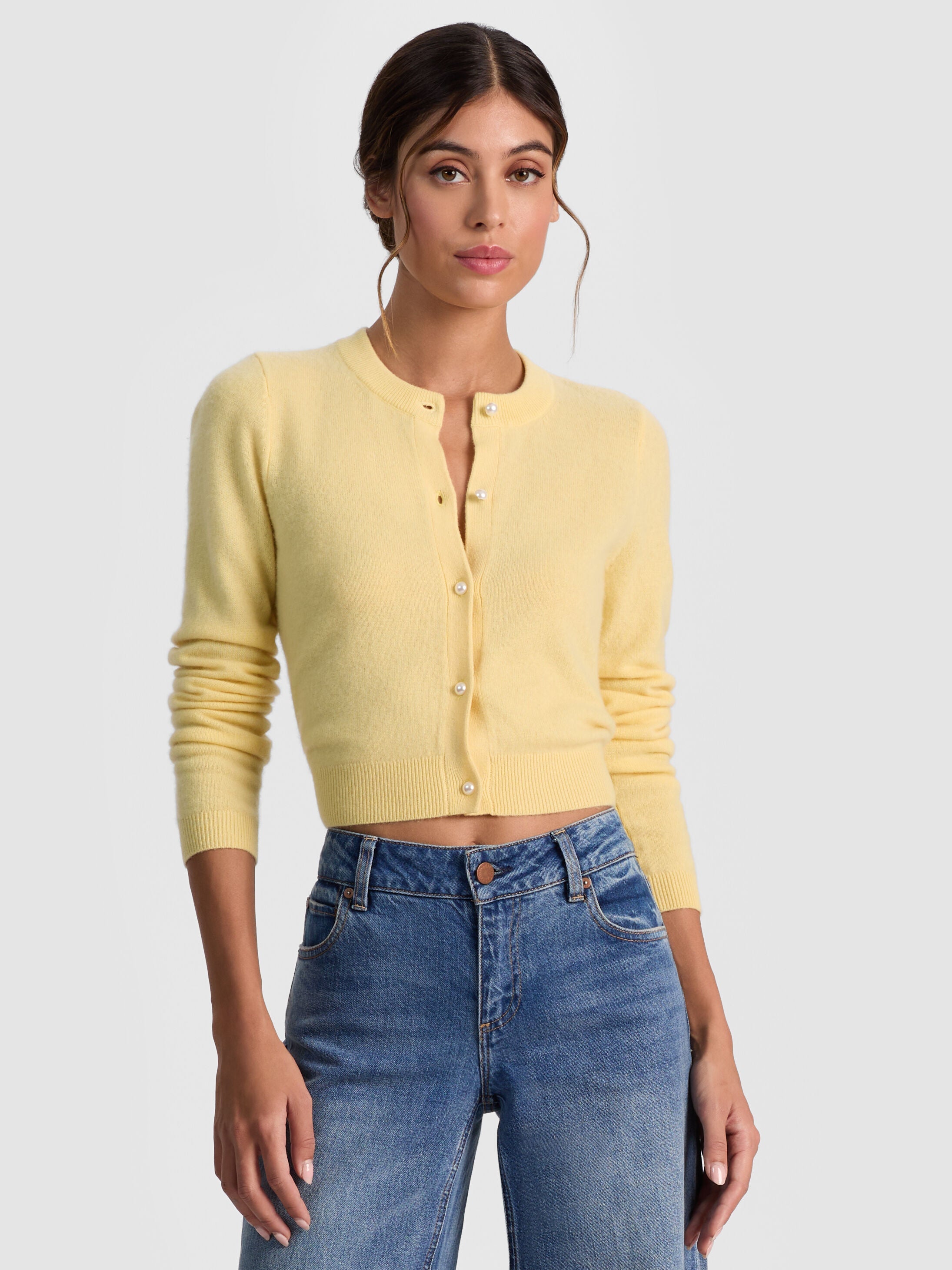 DOLLIE CASHMERE CARDIGAN-ALICE + OLIVIA