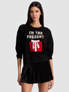PERRY PRESENT PULLOVER-ALICE + OLIVIA