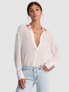DIMITRA OVERSIZED BUTTON DOWN-ALICE + OLIVIA