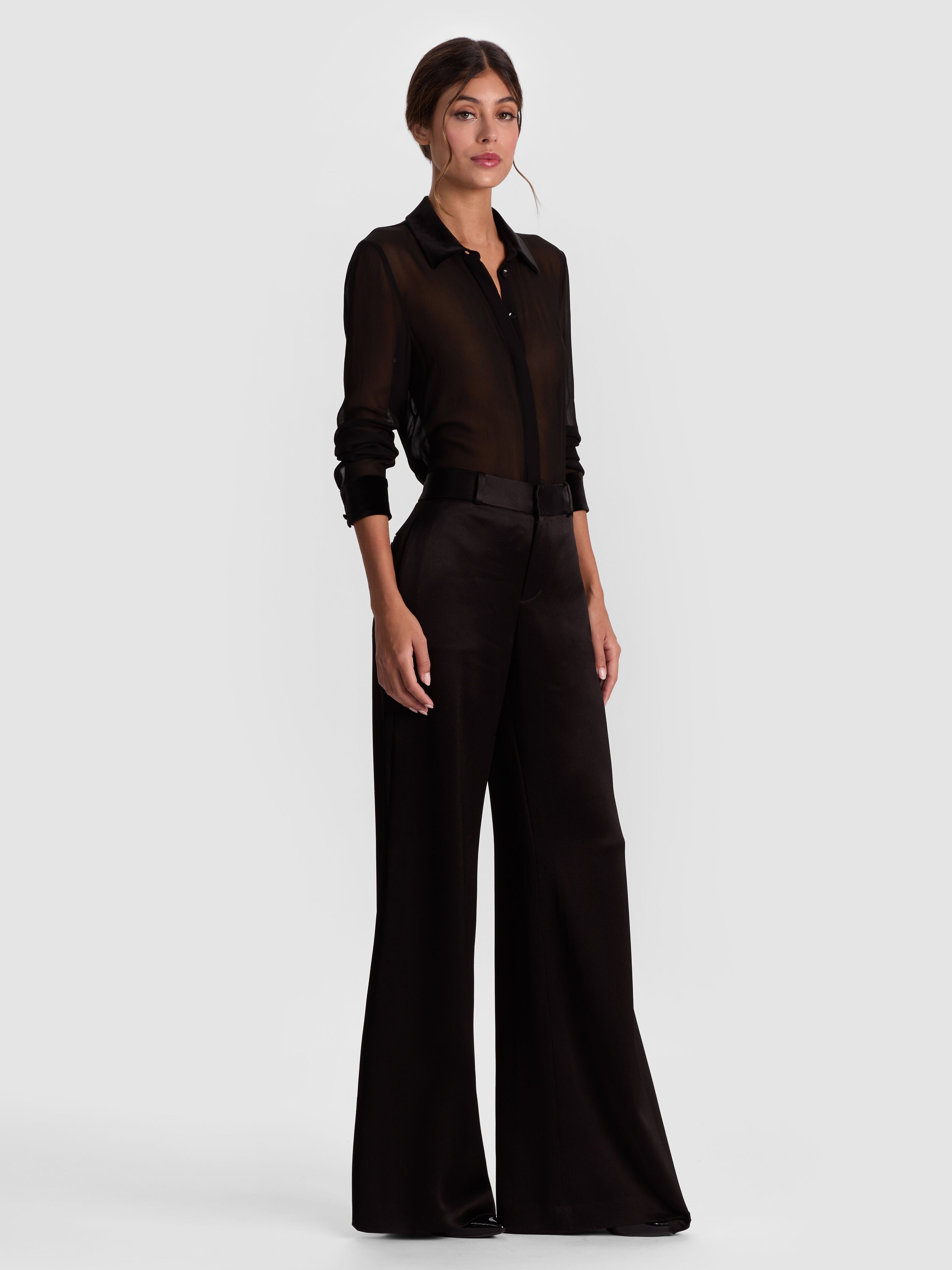 WILLA COMBO BLOUSE-ALICE + OLIVIA