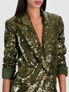 QUINCY SEQUIN BLAZER-ALICE + OLIVIA