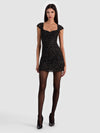 EVE EMBELLISHED LACE MINI DRESS-ALICE + OLIVIA