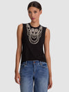 DEDE EMBELLISHED TANK-ALICE + OLIVIA