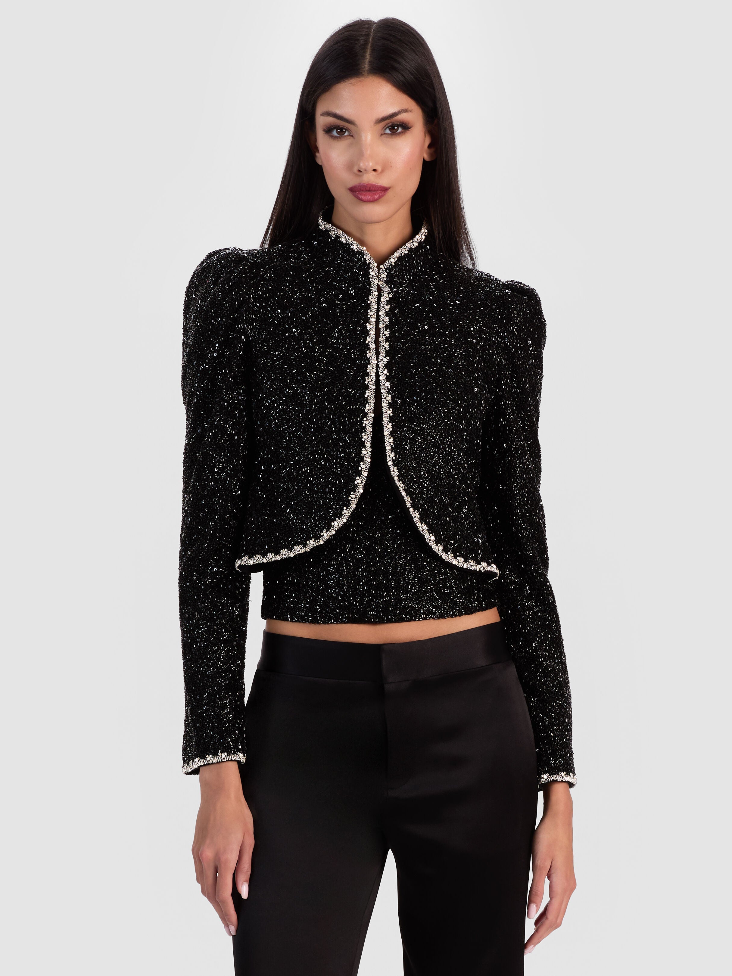 ILARIA EMBELLISHED JACKET-ALICE + OLIVIA