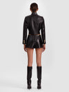 EMERSON VEGAN MILITARY JACKET-ALICE + OLIVIA