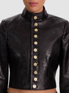 EMERSON VEGAN MILITARY JACKET-ALICE + OLIVIA