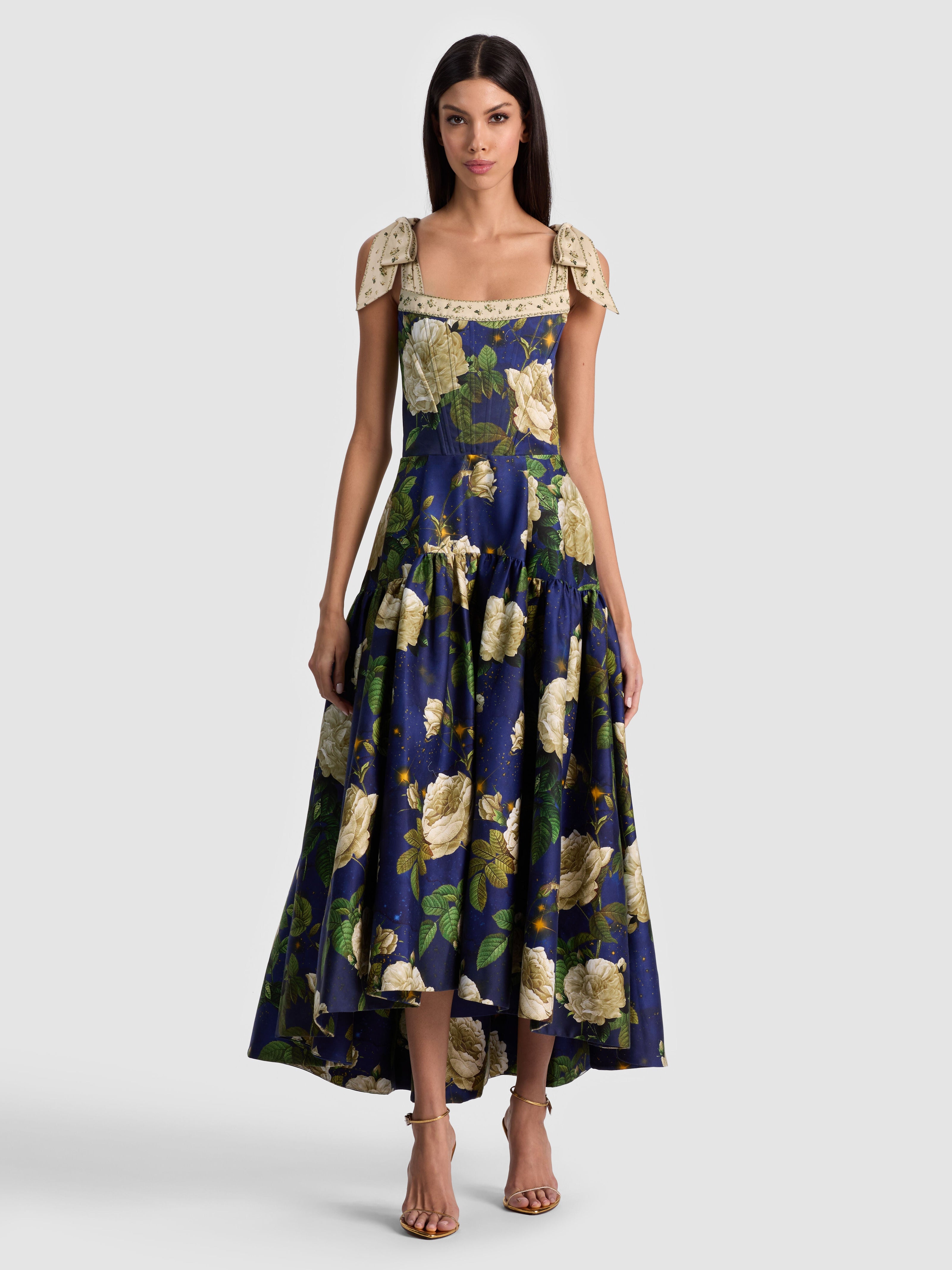 ROSALEE MIDI DRESS-ALICE + OLIVIA