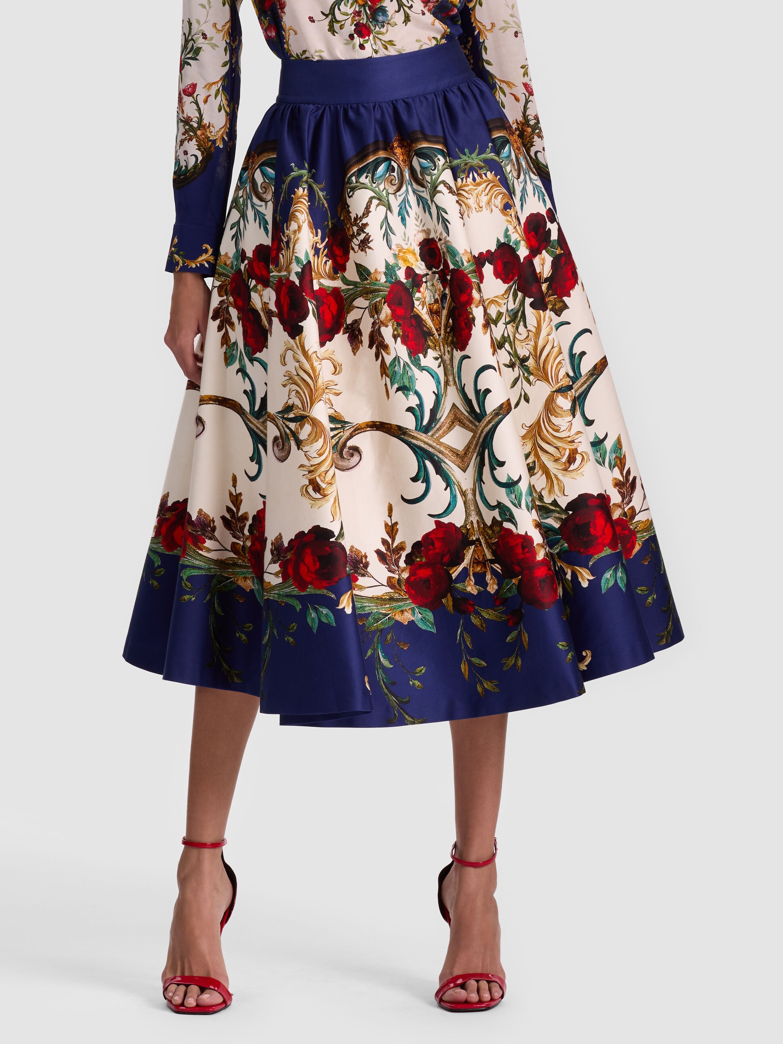NILDA VOLUMINOUS SKIRT-ALICE + OLIVIA