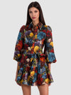 LILY MINI SHIRT DRESS-ALICE + OLIVIA
