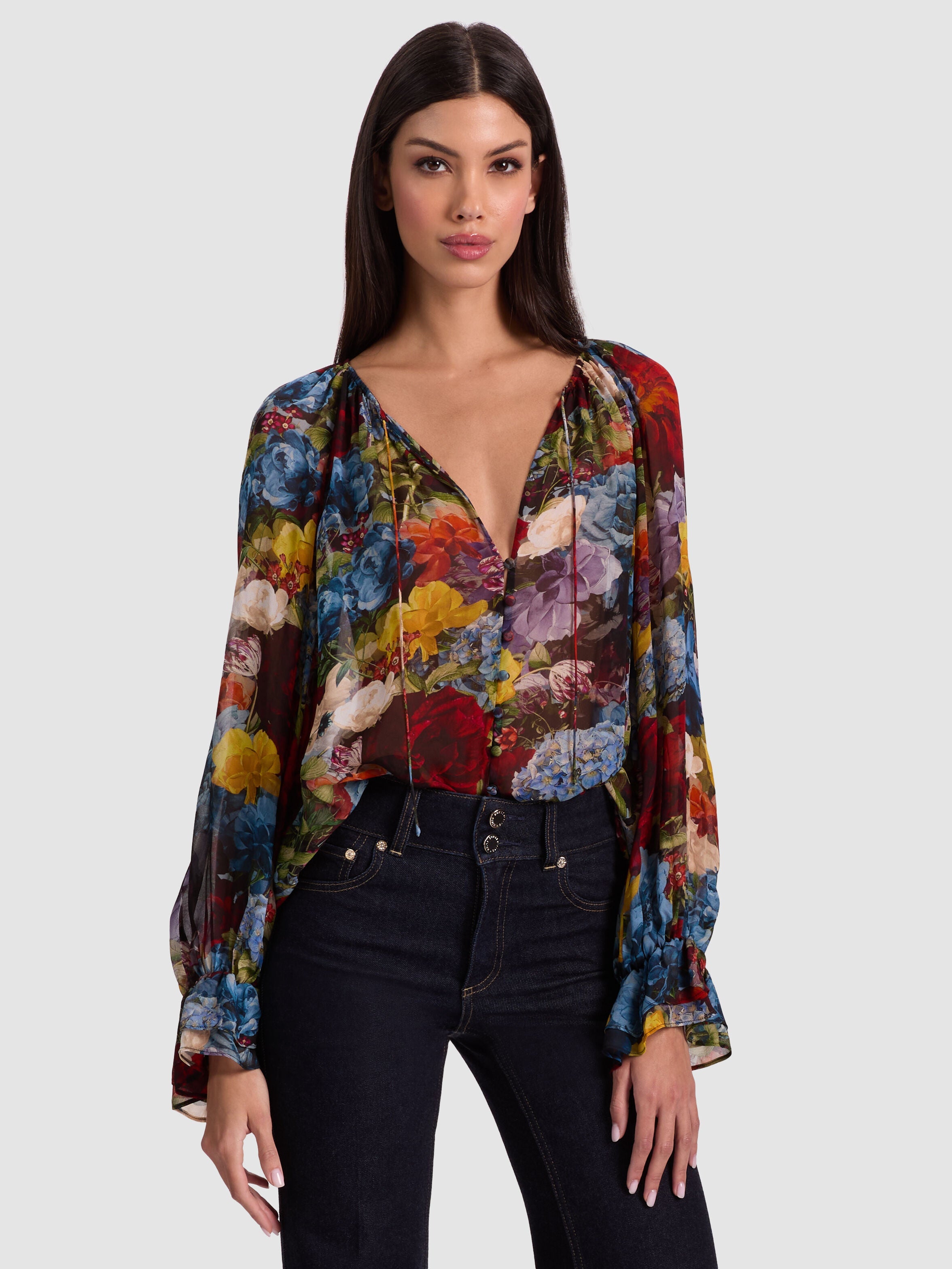 JOSEPHINE BLOUSE-ALICE + OLIVIA