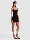 EVE EMBELLISHED TRIM MINI DRESS-ALICE + OLIVIA