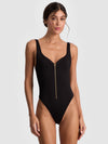 EVE ZIP FRONT BODYSUIT-ALICE + OLIVIA