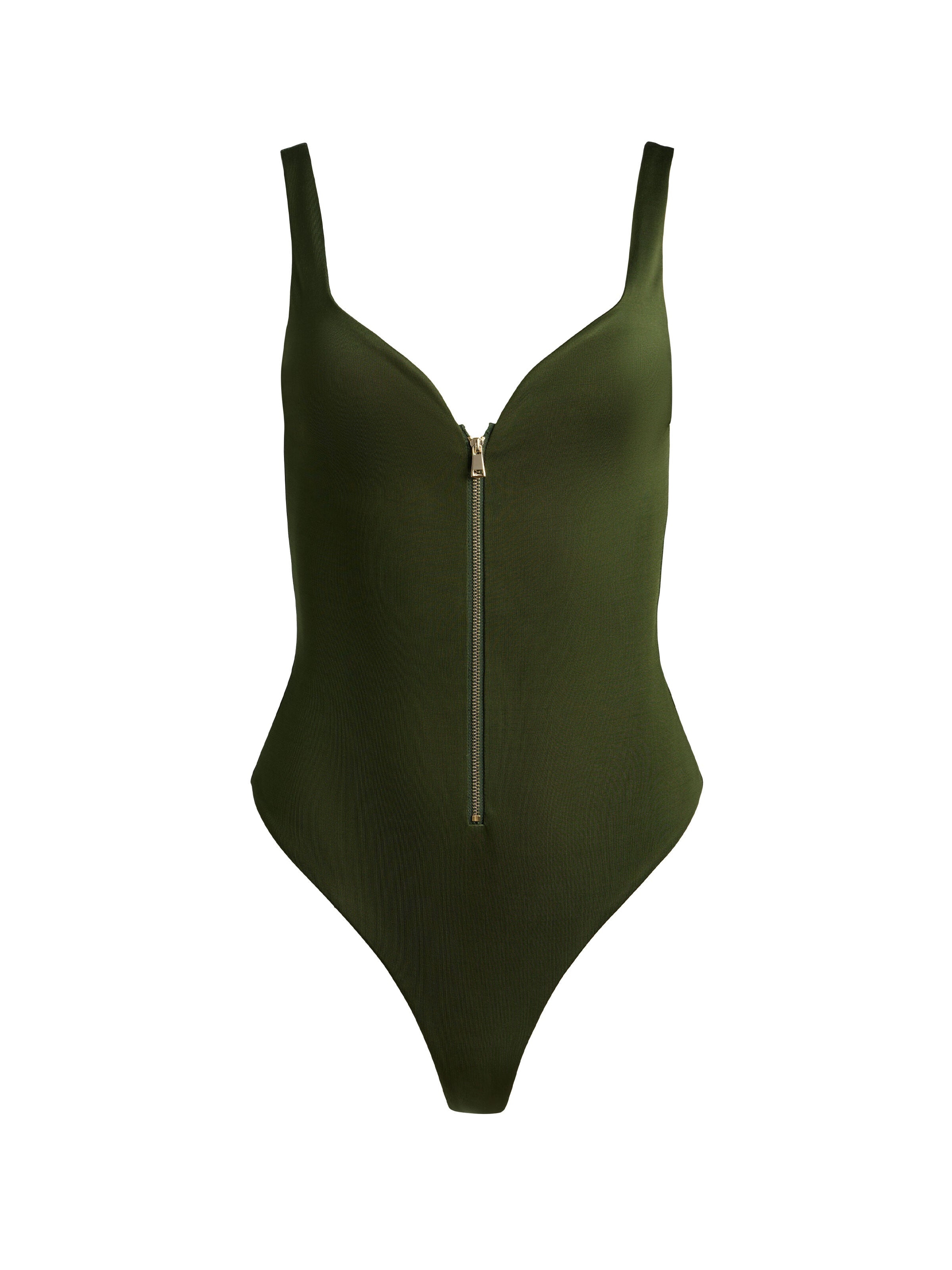 EVE ZIP FRONT BODYSUIT-ALICE + OLIVIA