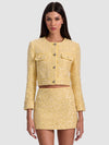 LORIE EMBELLISHED TWEED JACKET-ALICE + OLIVIA