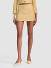 ECENIA EMBELLISHED TWEED MINI SKIRT-ALICE + OLIVIA