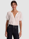 THALIA BUTTON DOWN BLOUSE-ALICE + OLIVIA