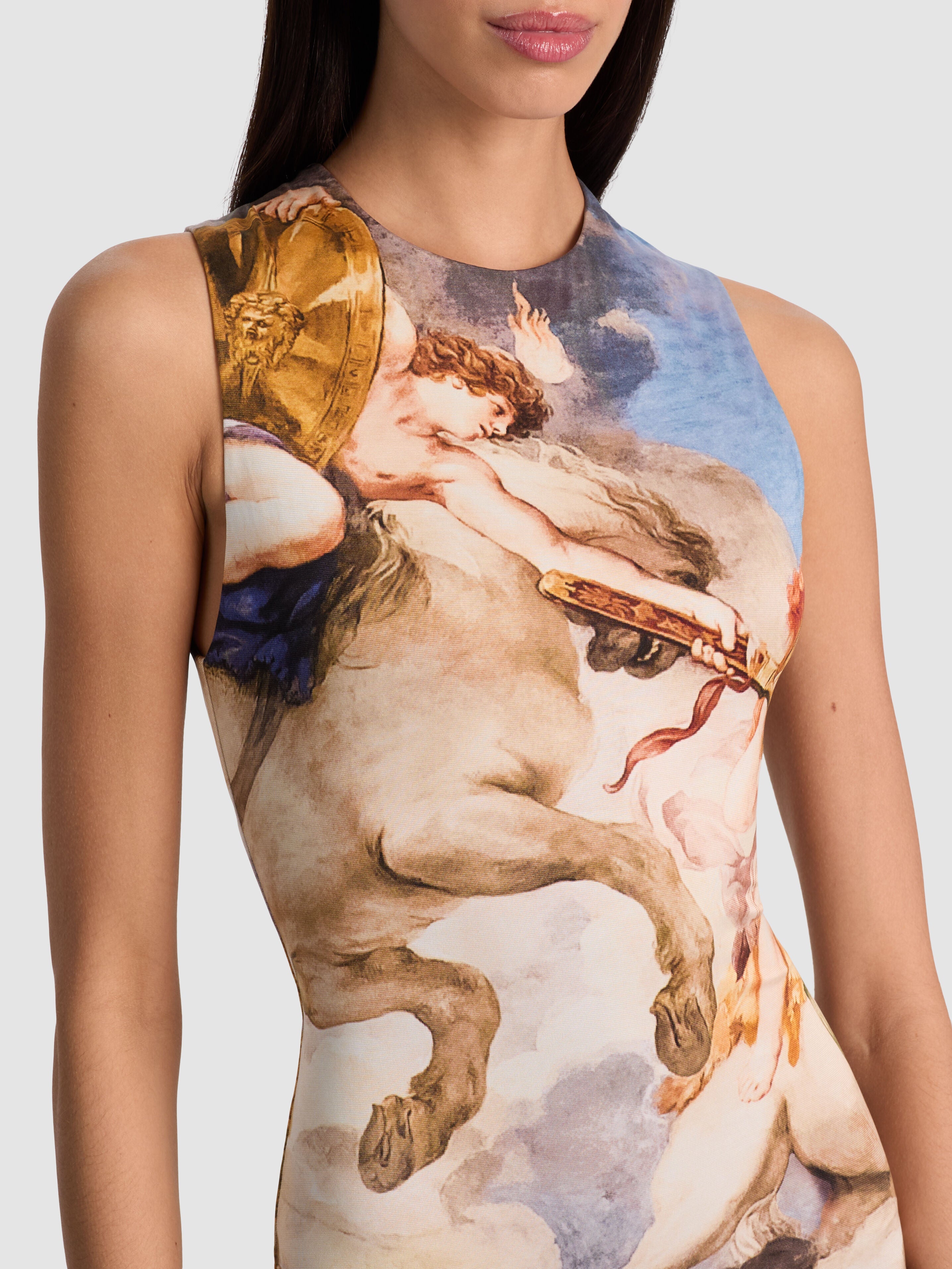 DELORA OPEN BACK MAXI DRESS-RENAISSANCE FAIR-ALICE + OLIVIA