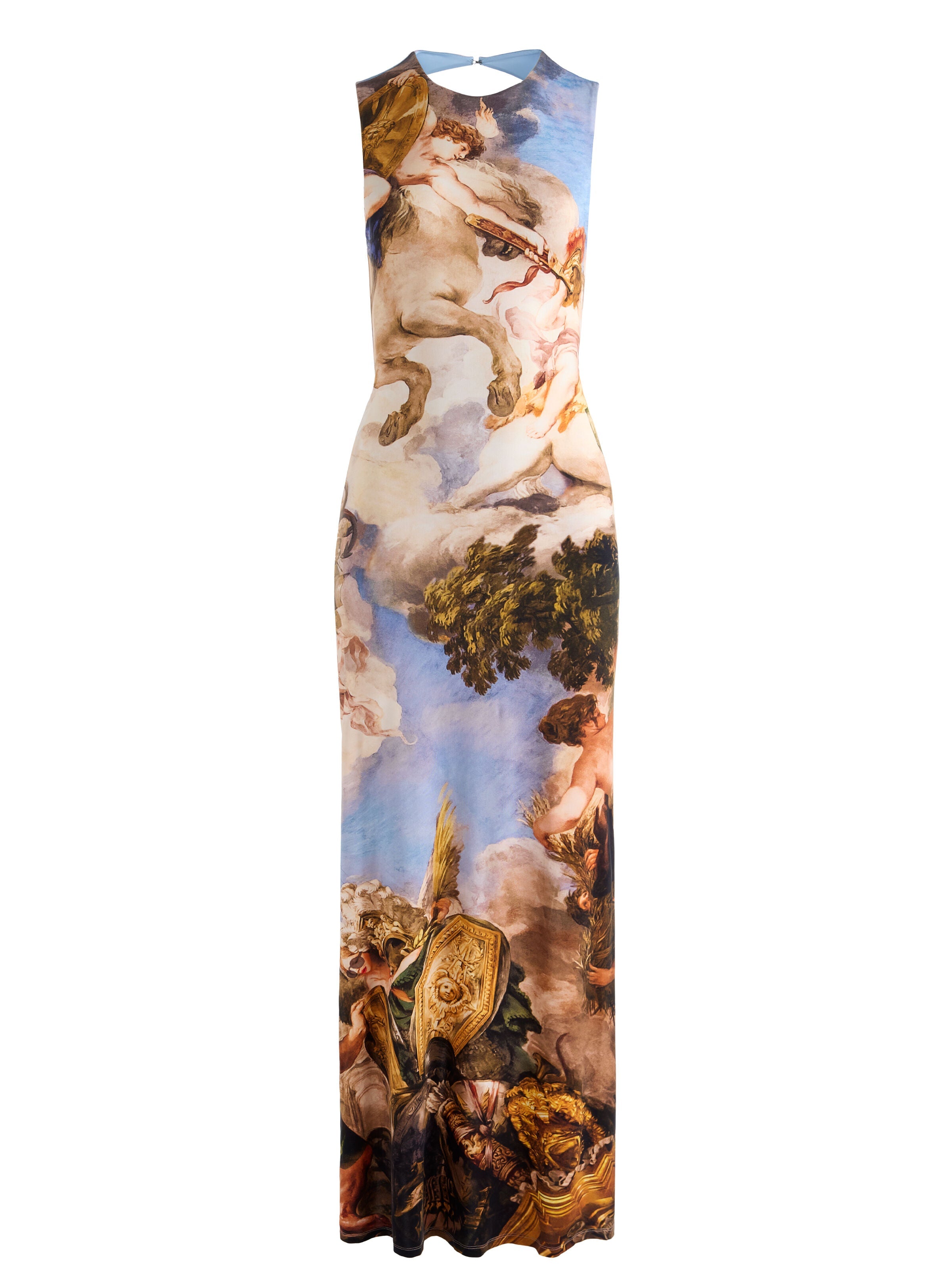 DELORA OPEN BACK MAXI DRESS-RENAISSANCE FAIR-ALICE + OLIVIA