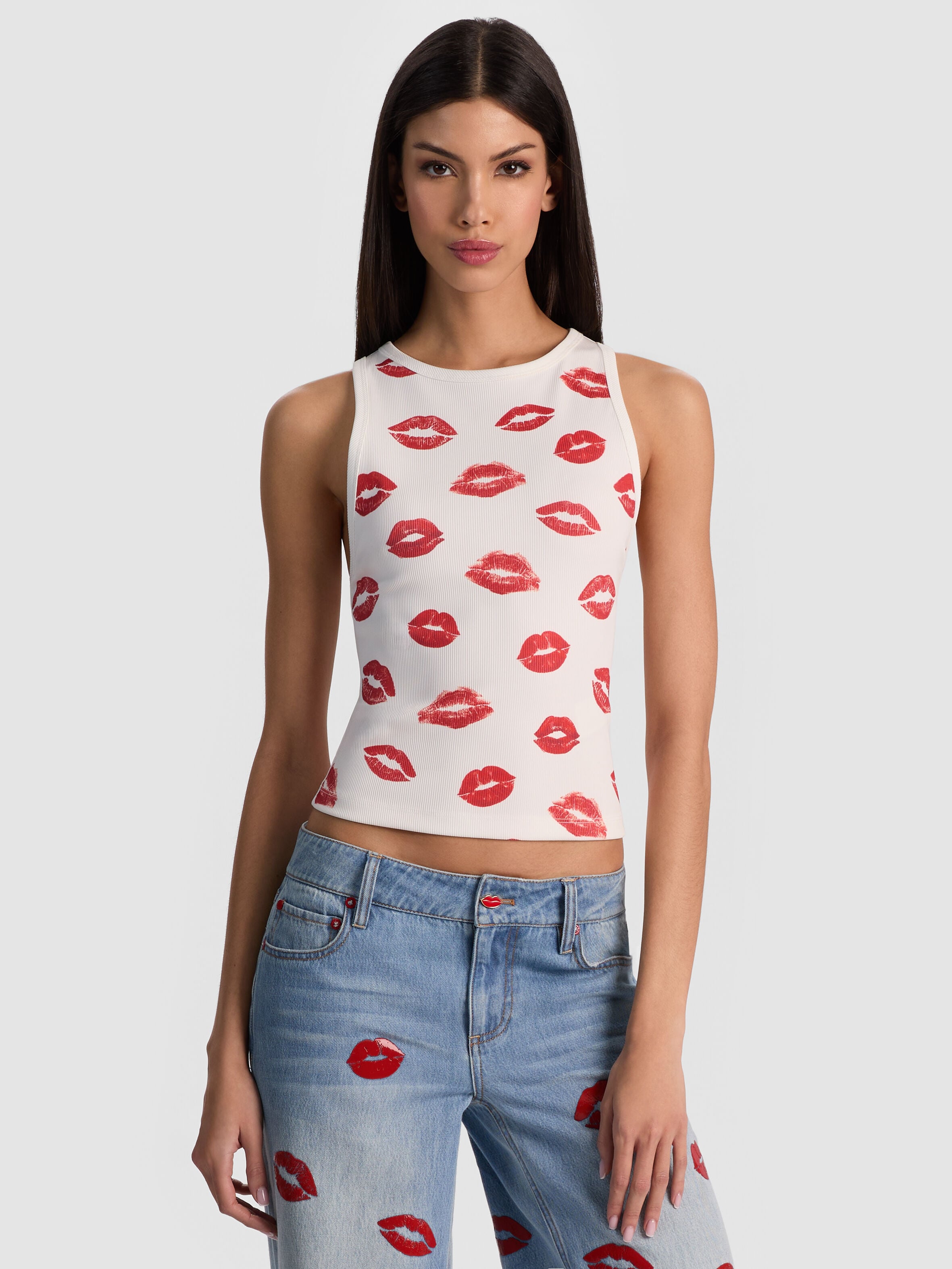 ALLEN TANK TOP-ALICE + OLIVIA
