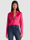 BRADY SILK BLOUSE-ALICE + OLIVIA