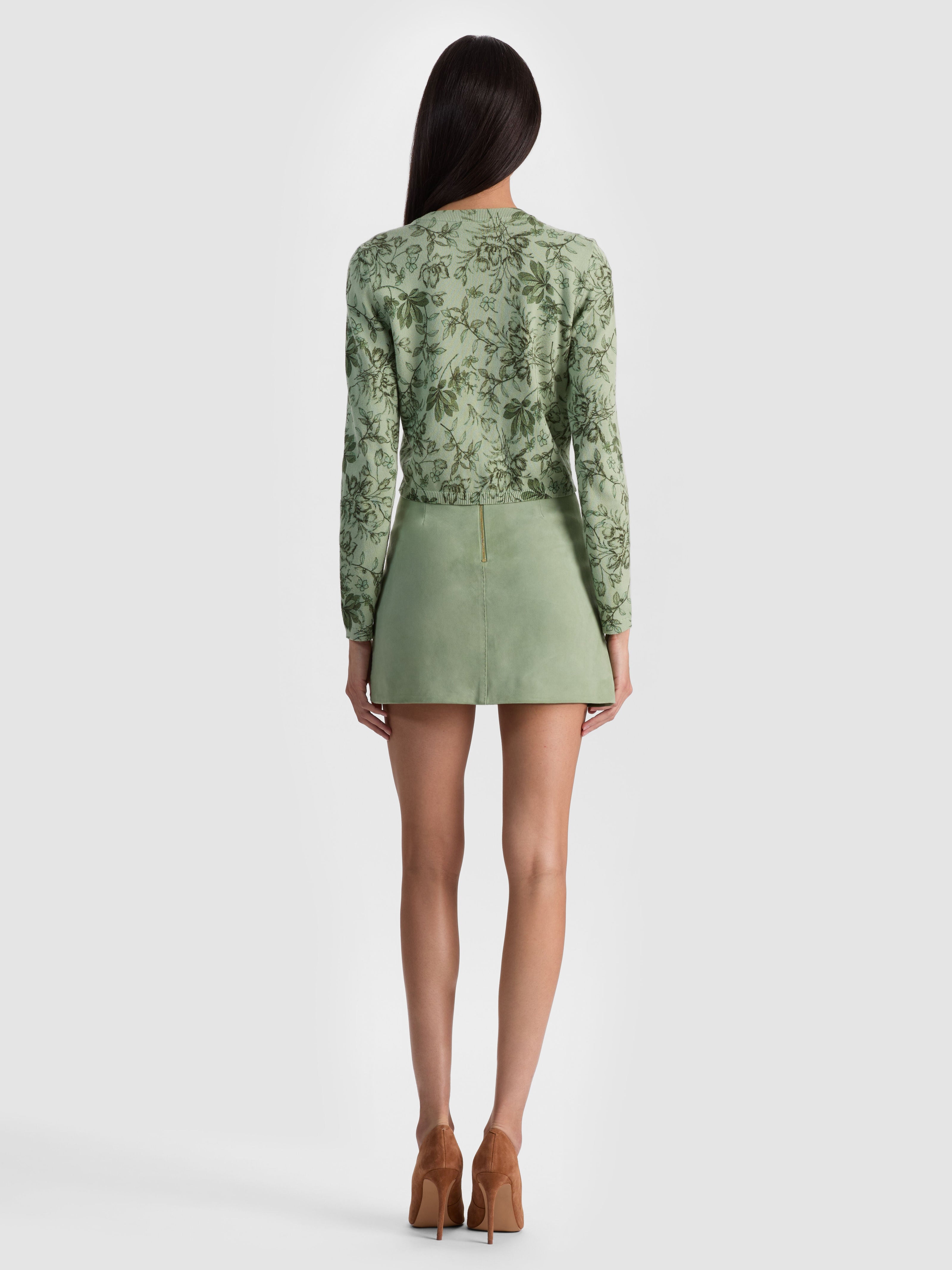CARSON PRINTED CARDIGAN-MYSTIC GARDEN SAGE-ALICE + OLIVIA
