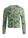 CARSON PRINTED CARDIGAN-MYSTIC GARDEN SAGE-ALICE + OLIVIA