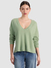 WILLIAMS CASHMERE PULLOVER-SAGE-ALICE + OLIVIA