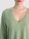 WILLIAMS CASHMERE PULLOVER-SAGE-ALICE + OLIVIA