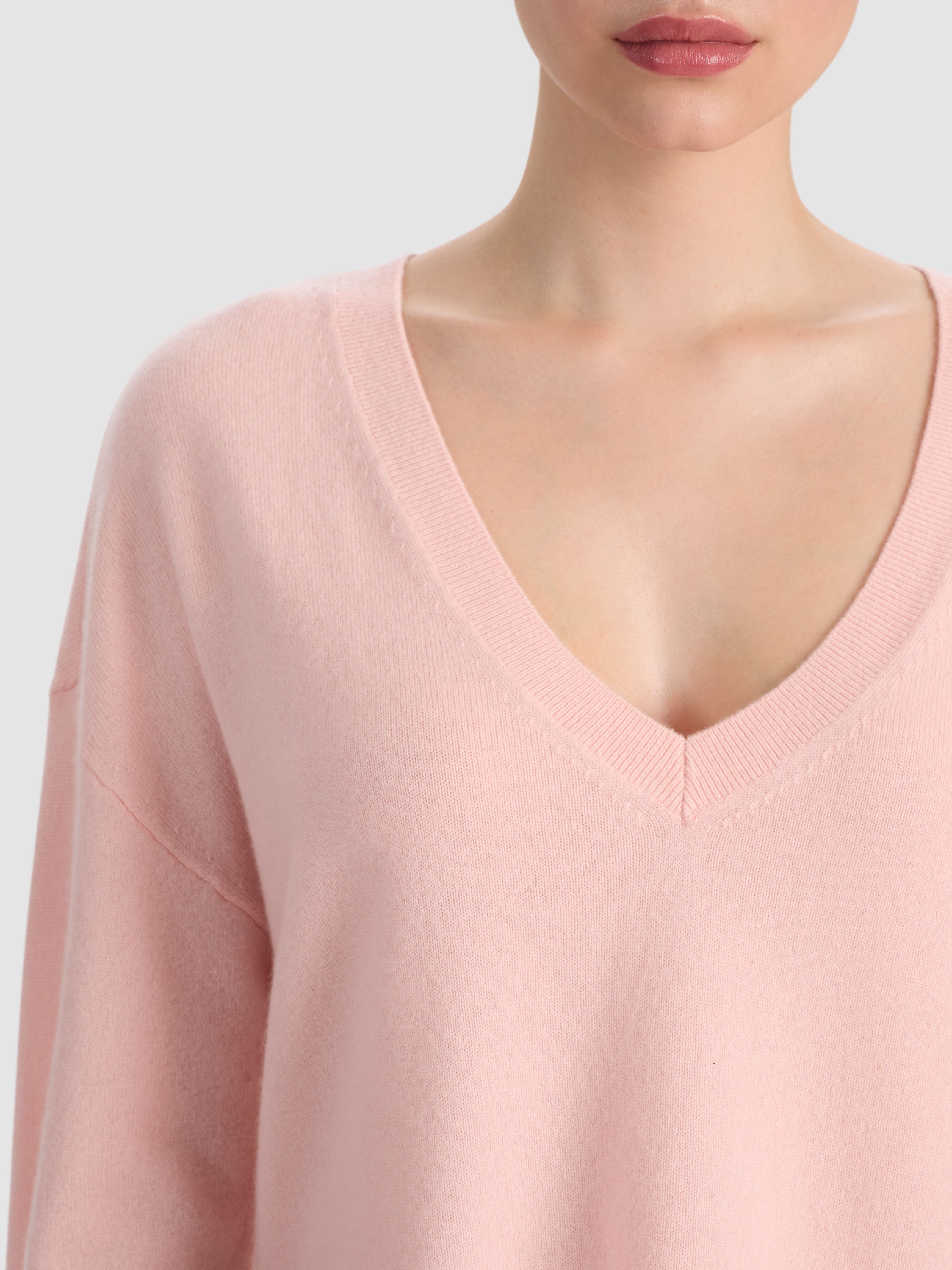 WILLIAMS CASHMERE PULLOVER-ALICE + OLIVIA
