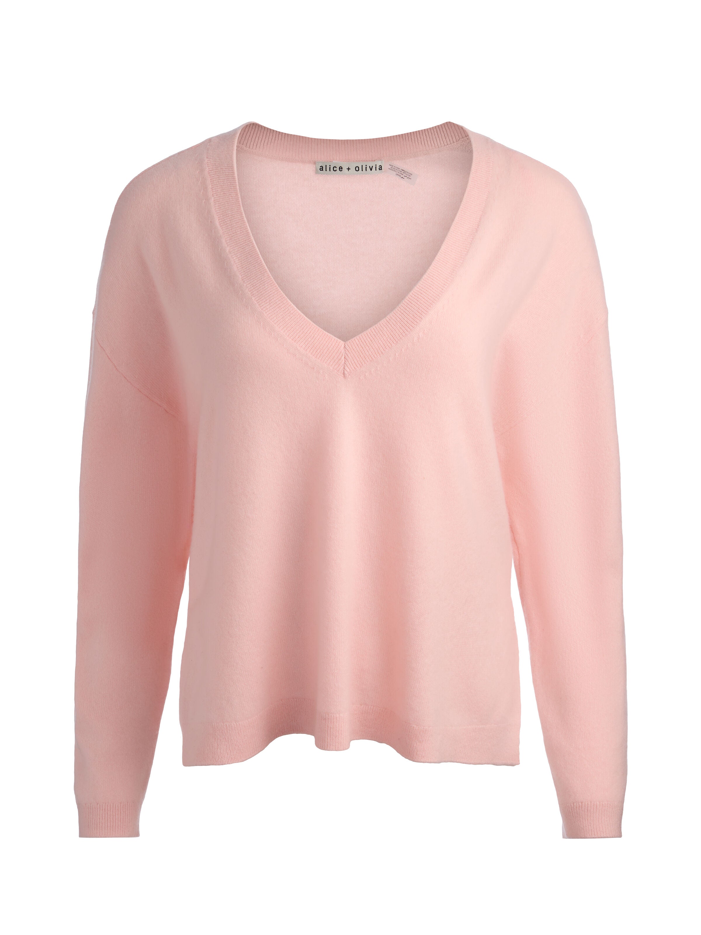 WILLIAMS CASHMERE PULLOVER-ALICE + OLIVIA