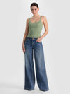 SHANA RIBBED TANK-SAGE-ALICE + OLIVIA