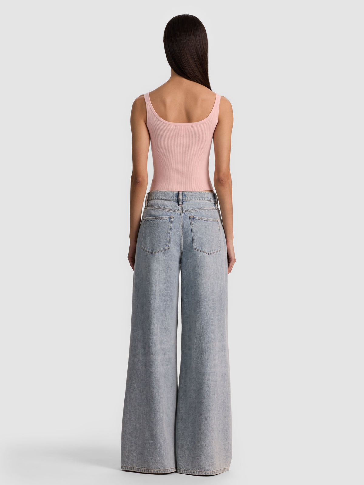SHANA RIBBED TANK-ENGLISH ROSE-ALICE + OLIVIA