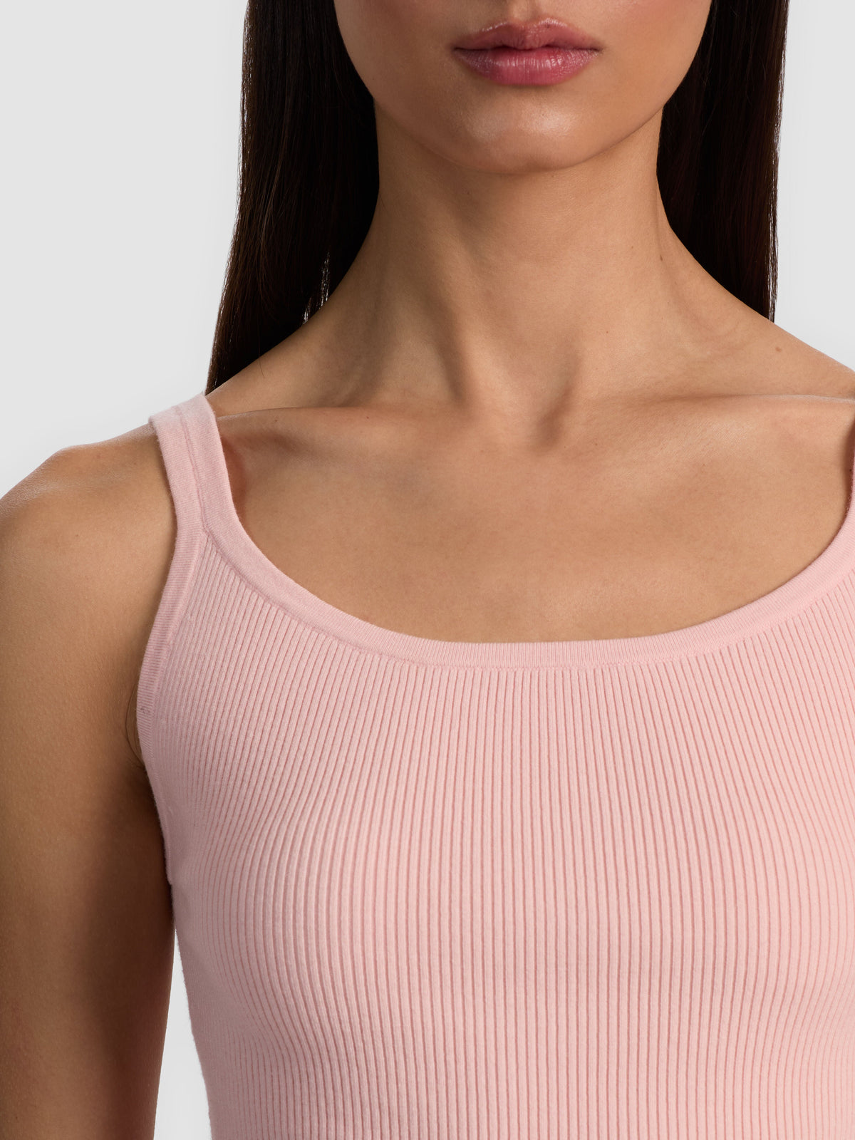 SHANA RIBBED TANK-ENGLISH ROSE-ALICE + OLIVIA