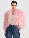 KIDMAN FEATHERED JACKET-ENGLISH ROSE-ALICE + OLIVIA